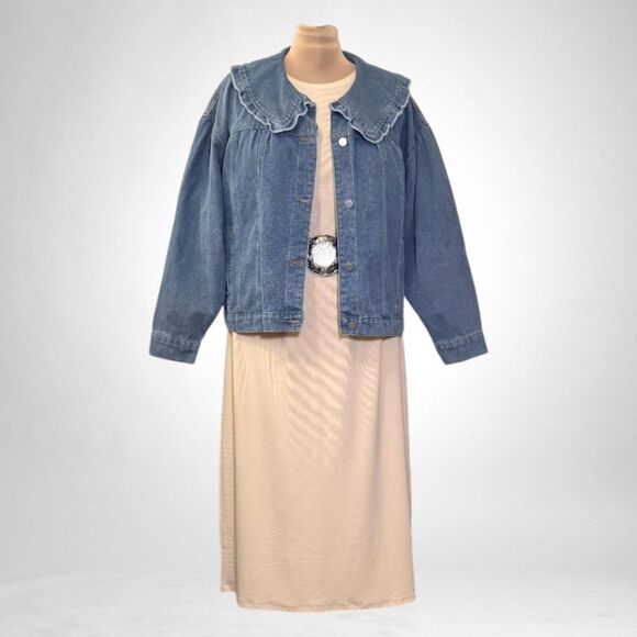 POLAGRAM Ribbed Knit Crew Neck Maxi Dress, NWT! Size 2XL - Picture 2 of 9